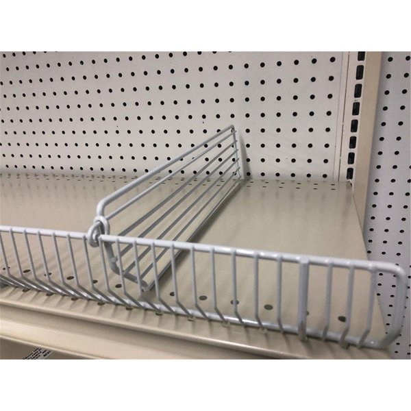 Trion Wire Binning Shelving UnitGray 9007310